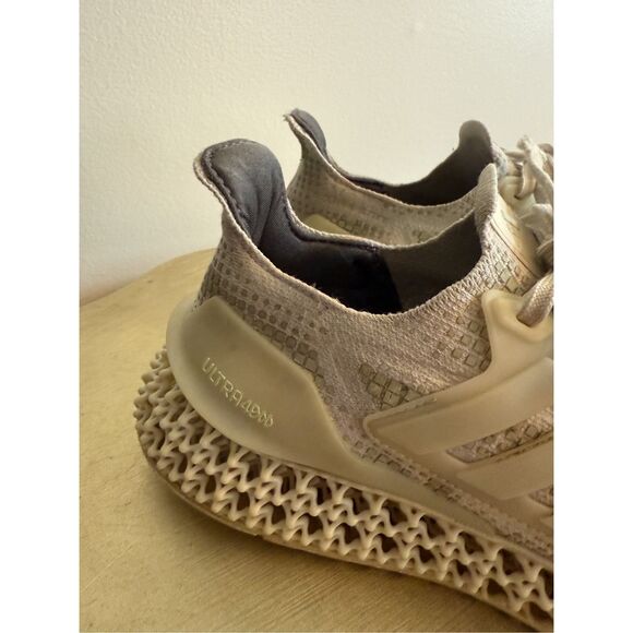 Adidas Ultra 4DFWD‎ 4D ID1687 Crystal White Glow In The Dark GITD Size 6 Men’s main image 4